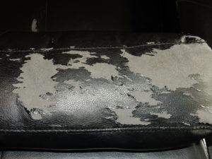 bonded leather, leather repair, sofa, fixnstitch, vinyl, cracked leather, leather chair repair